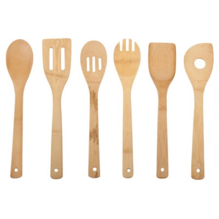 CORE HOME 6Pc Bamboo Utensil Set U6S136-TV